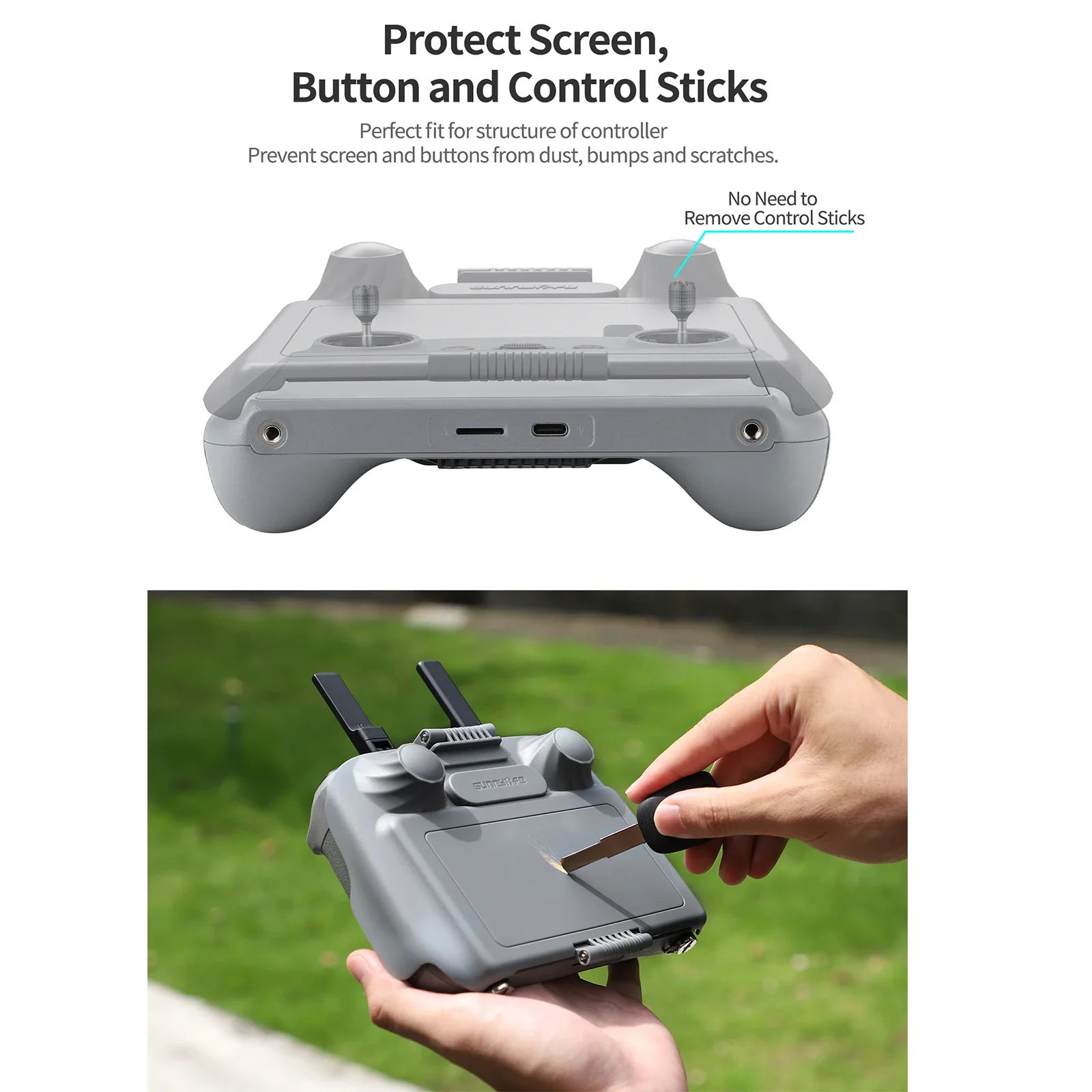 Screen Protector Hood For DJI  - Drone Controller Hood recension och pris