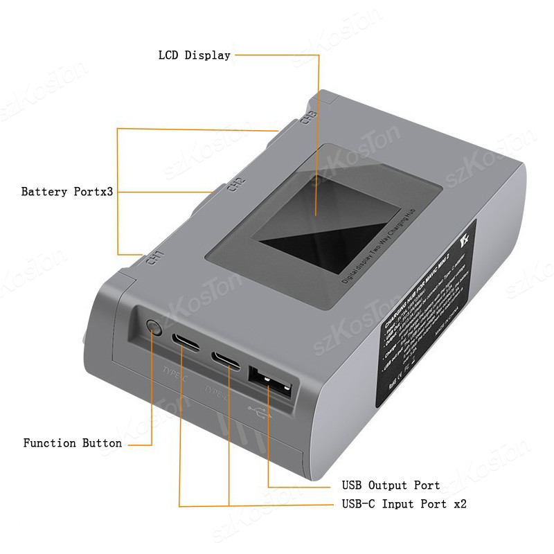 For DJI Mavic Mini 2/SE Mini 4 - Drone Charging Hub recension och pris