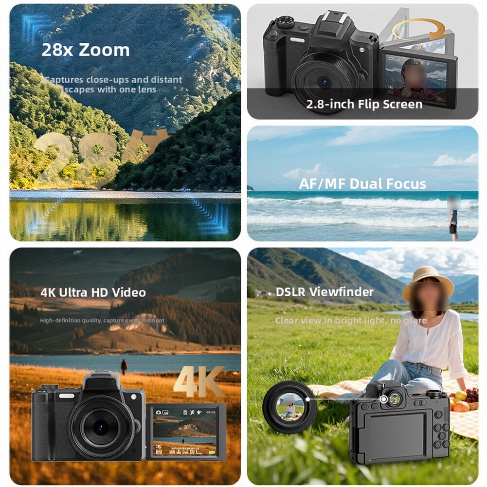68MP HD Digital Camera DSLR Di - Canon Camera Eos R50 recension och pris