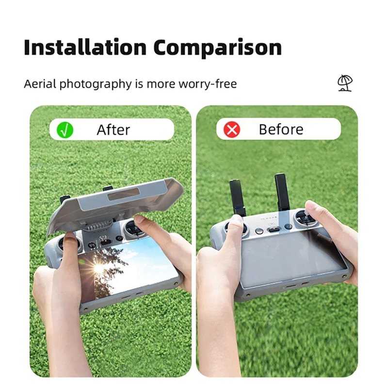 Y14A Sunshade For DJI Air 3S/  - Drone Controller Hood recension och pris